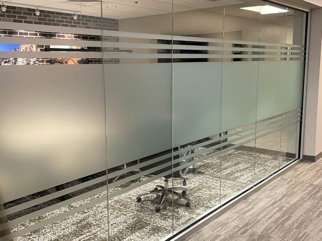 Conference meeting room after